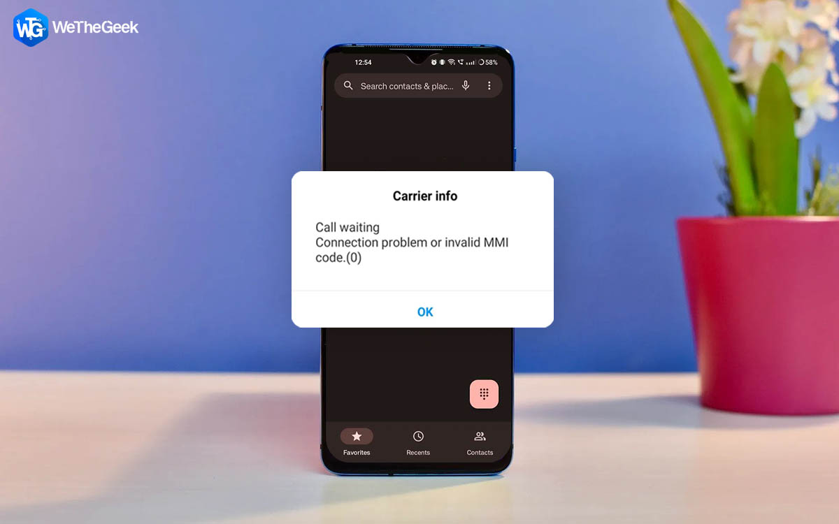 How To Fix Connection Problem Or Invalid MMI Code Error?