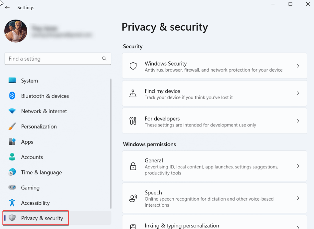 Privacy & Security