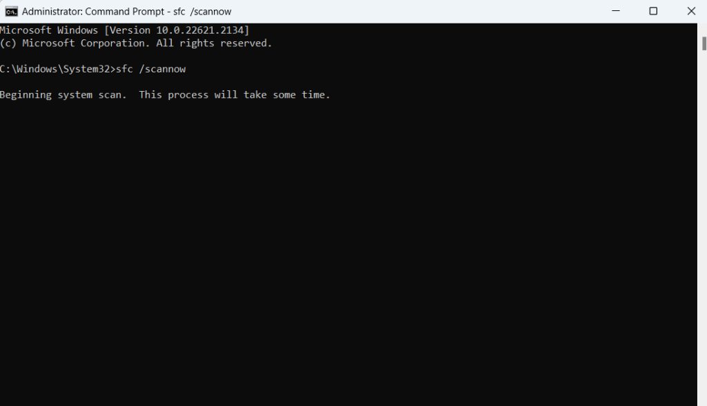 corrupt system files