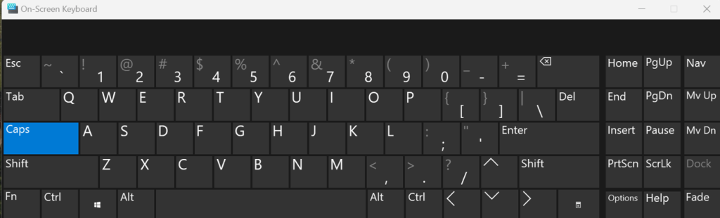 keyboard for hardware