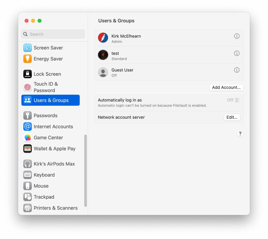Terminal application