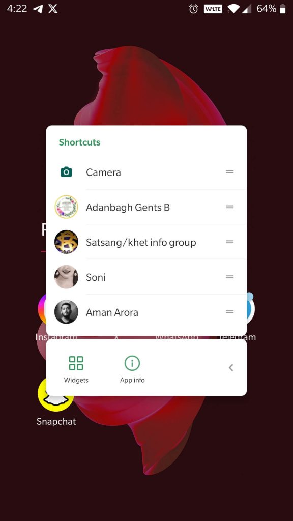 App info