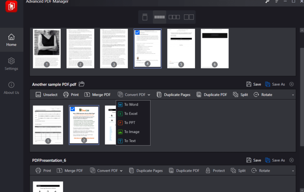 Convert PDFs to Popular Formats