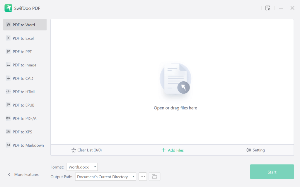 Convert PDFs to Various File Format