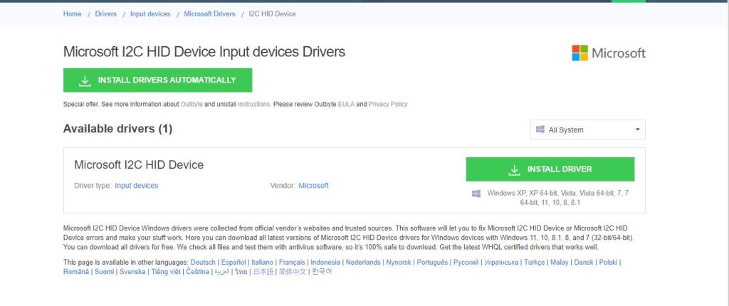 Download Manufacturer Website