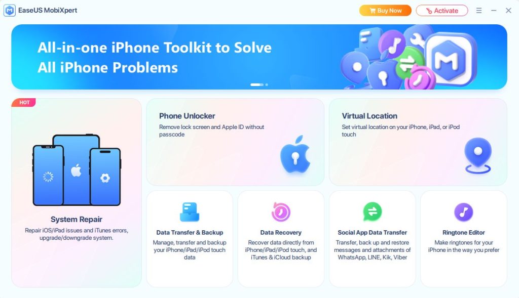 EaseUS MobiXpert