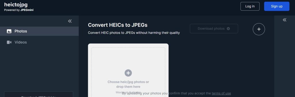 HEIC To JPG Online.