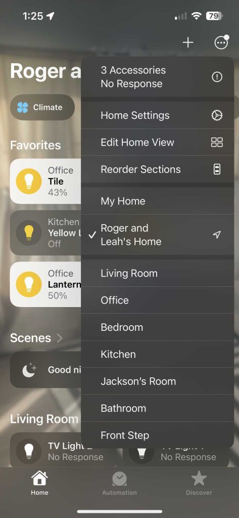 Home Settings