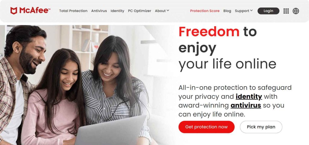 McAfee Total Protection