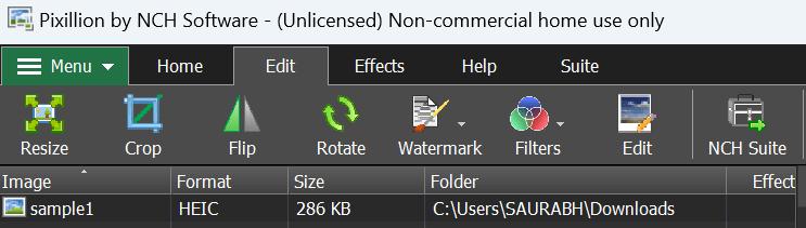 Metadata edting