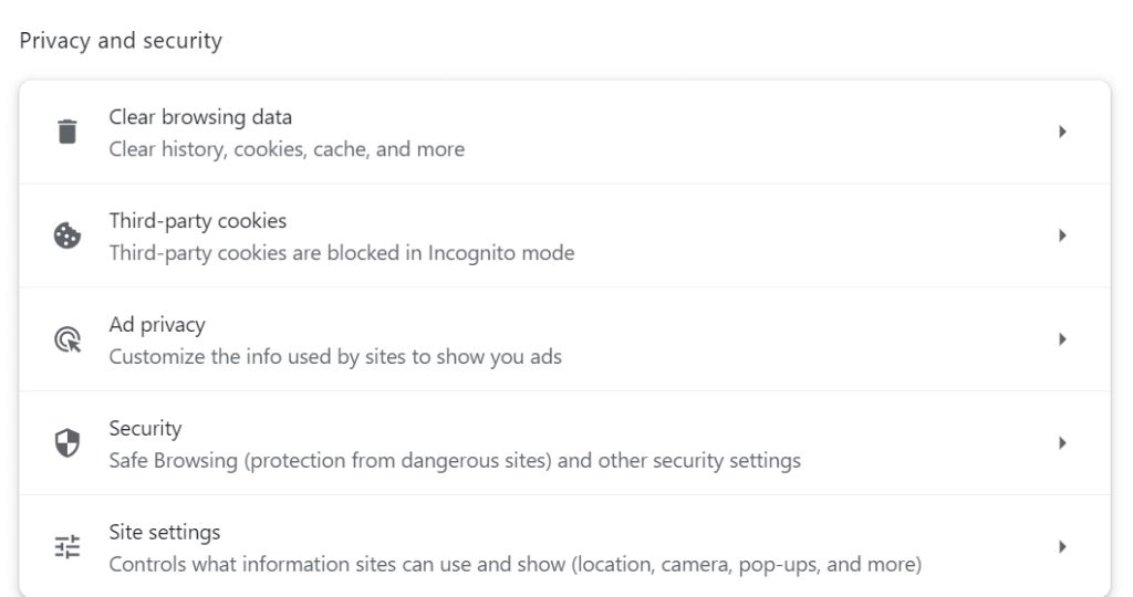 Privacy and Security