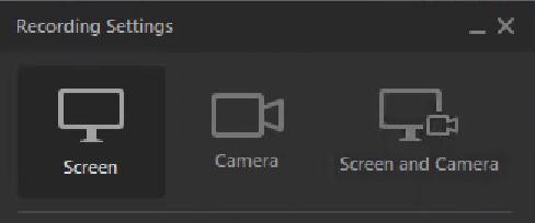 Screen recording