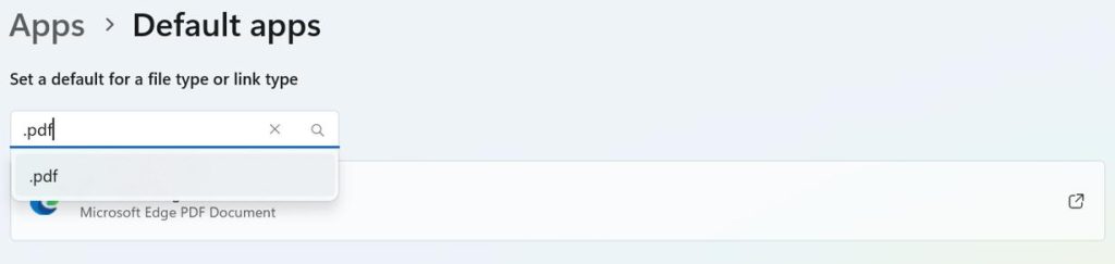 Set A Default For