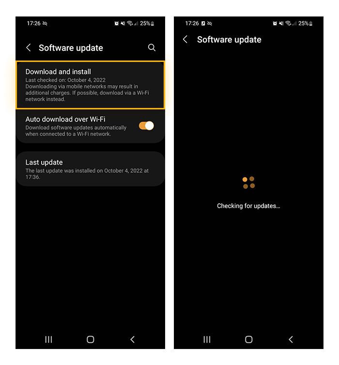 Software Update