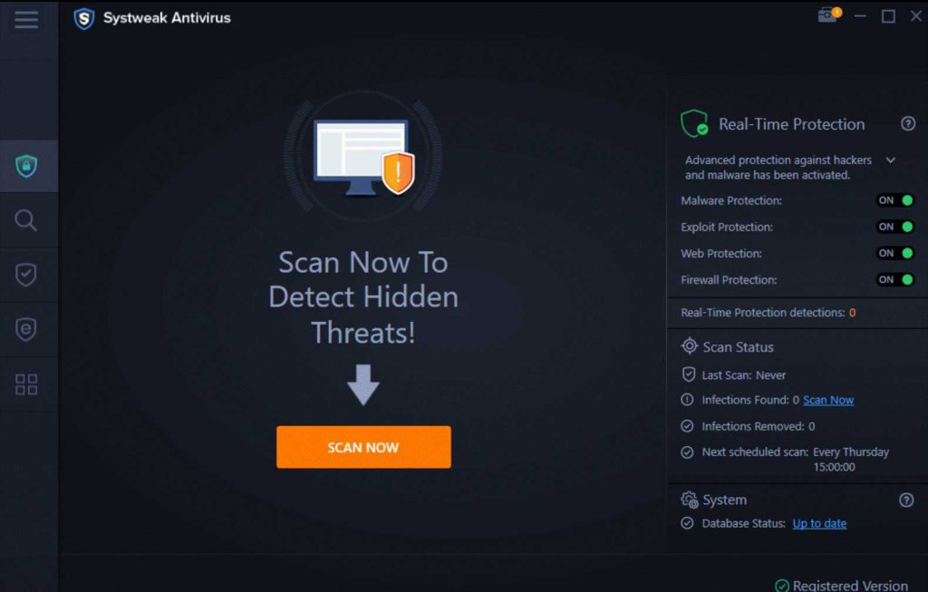 Systweak Antivirus choice