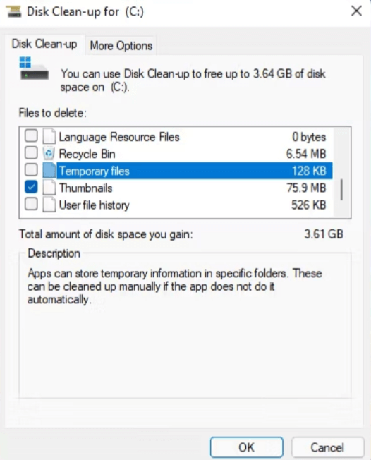 Temporary Internet Files