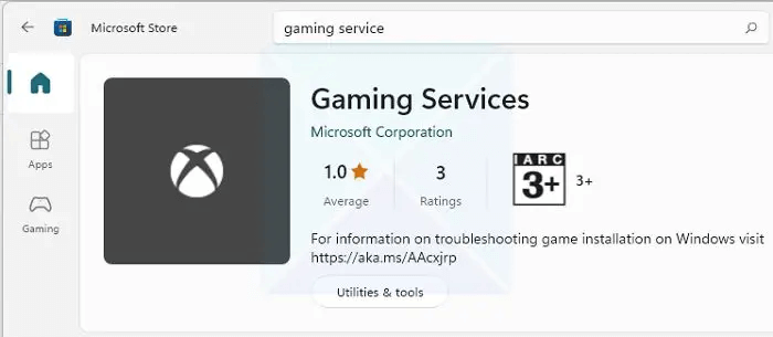 Update The Game Services