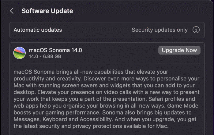 'Upgrade Now'