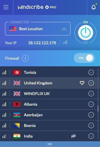Windscribe.