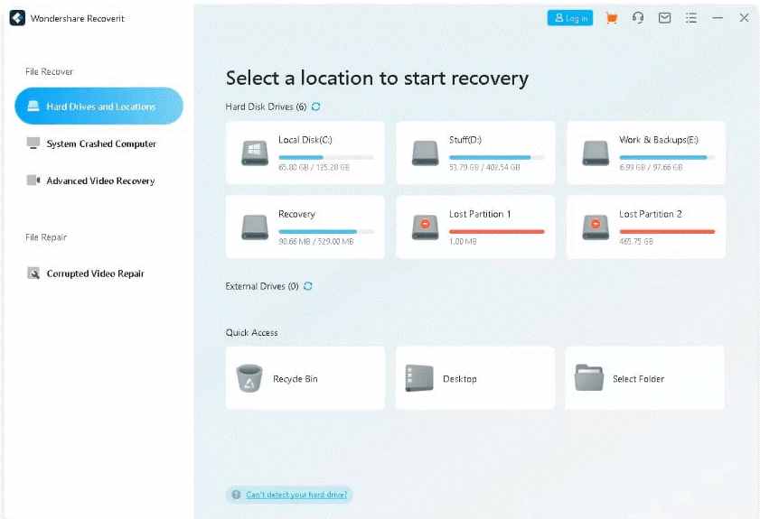 Wondershare Recoverit