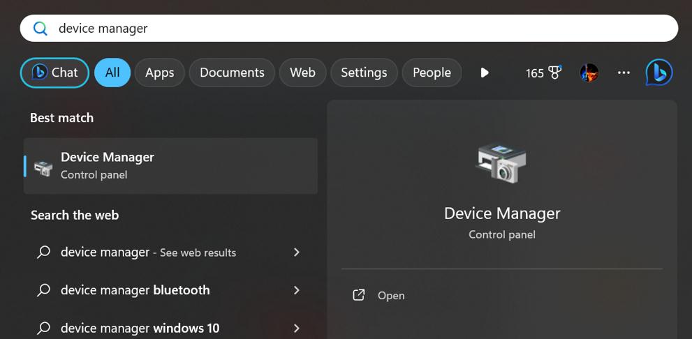 the Windows Search
