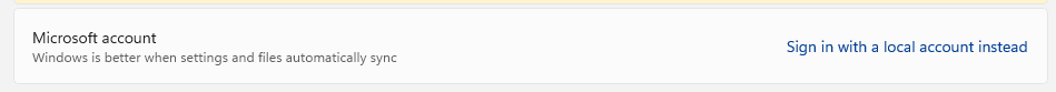 Account Settings