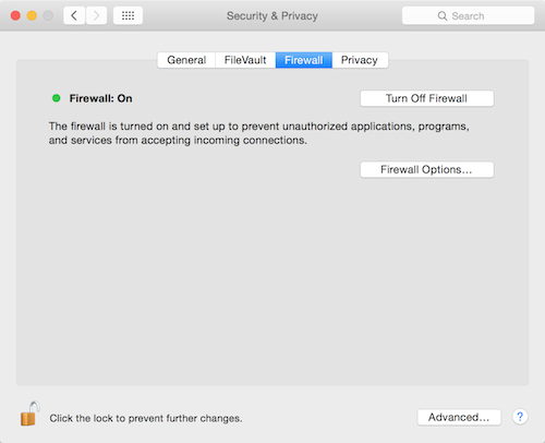 Check Security and Antivirus Software