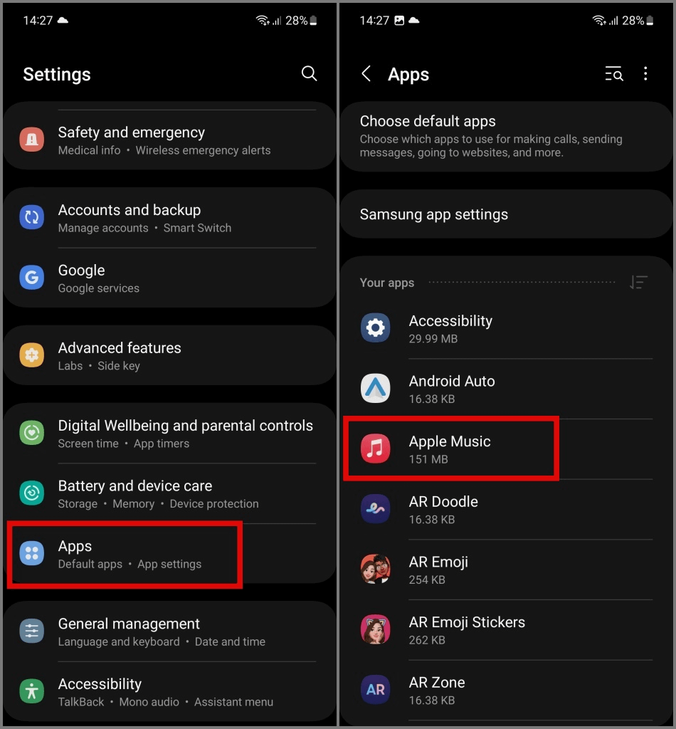 Delete App Cache