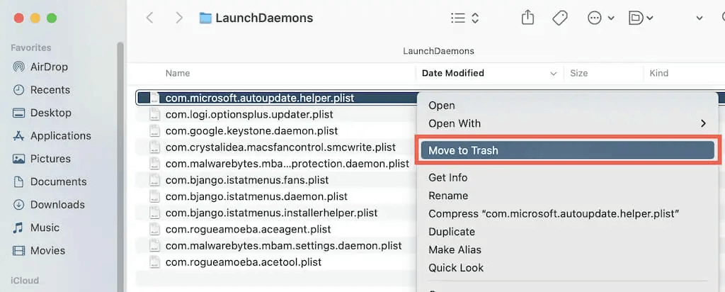 Delete files