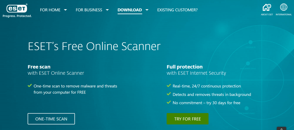 ESET Online Scanner
