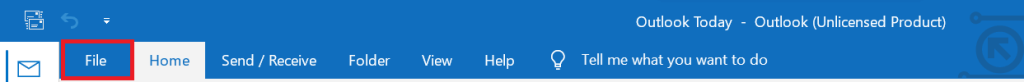File tab