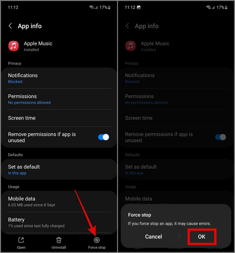Force Quit Application