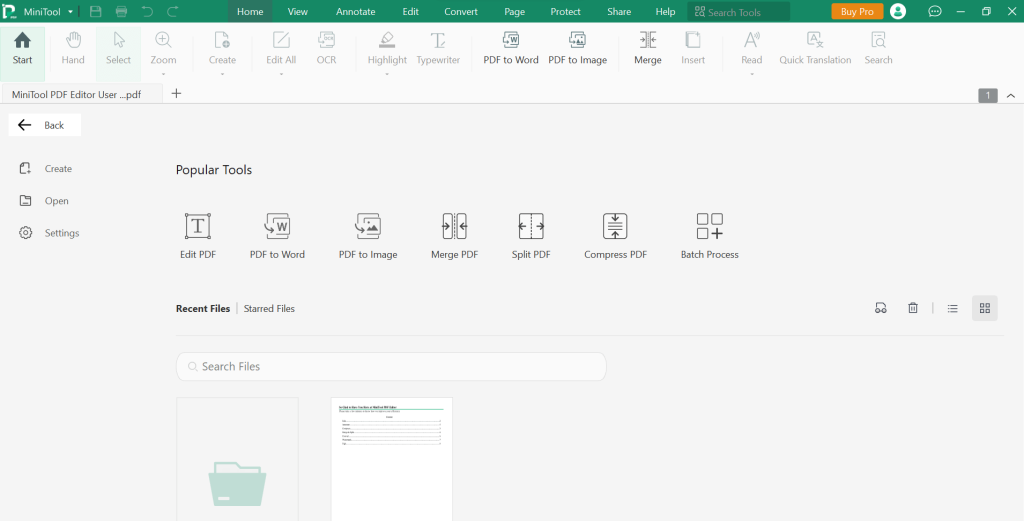 MiniTool PDF Editor