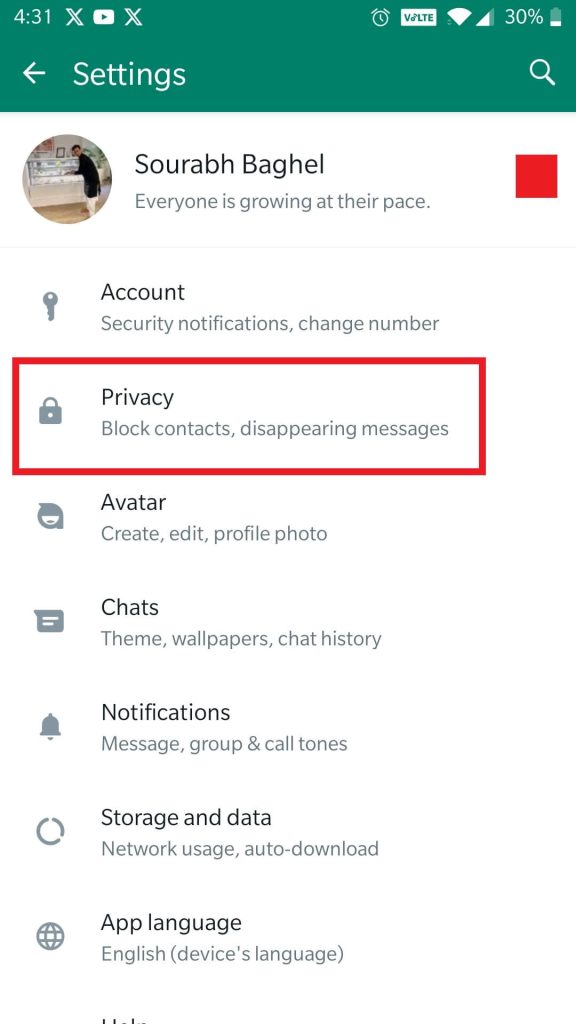 Privacy