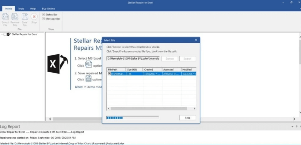 Repair word file