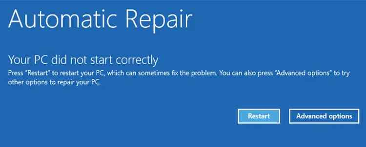 Run Startup Repair