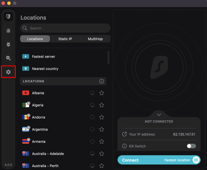 SET Up VPN