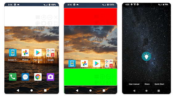 Screen Flashlight for Selfie