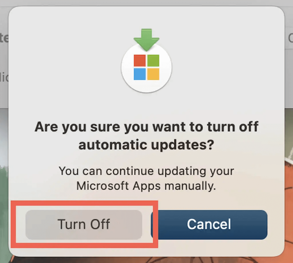 Turn Off