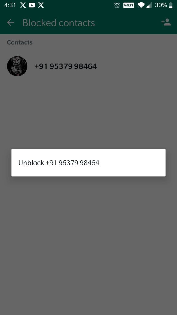 Unblock