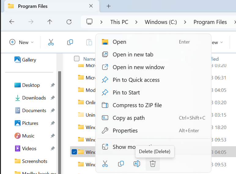 Wincludes folder