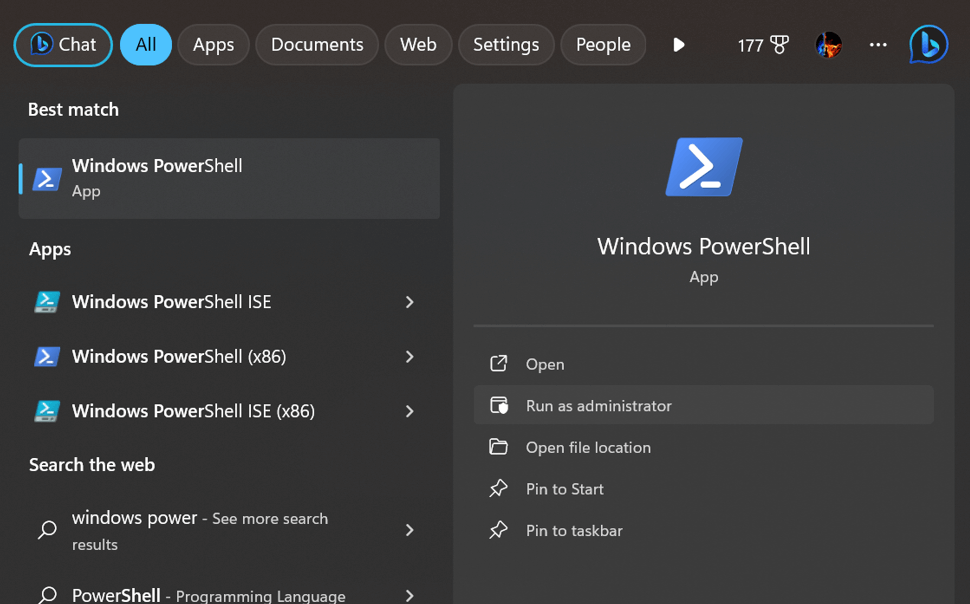 Windows PowerShell