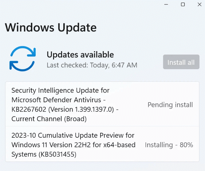 Windows Update
