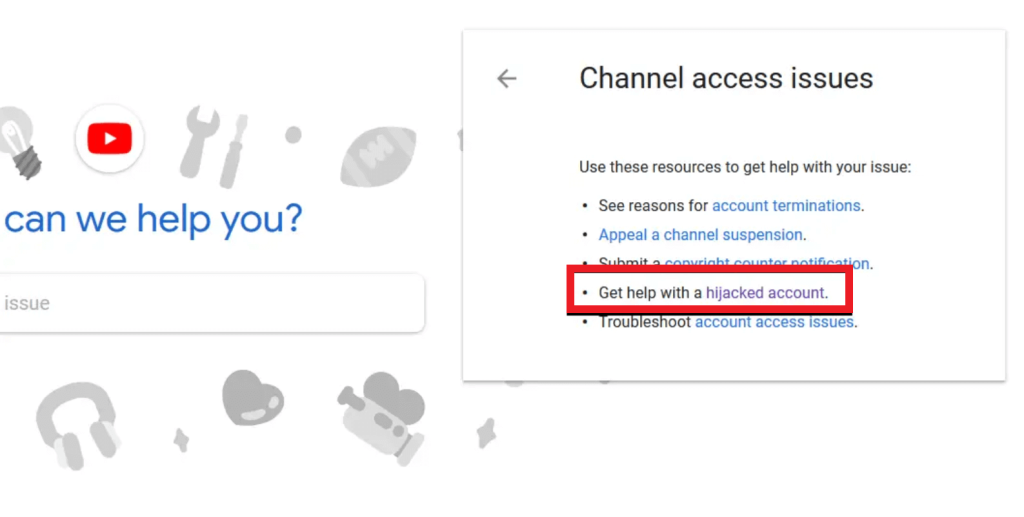 Youtube account