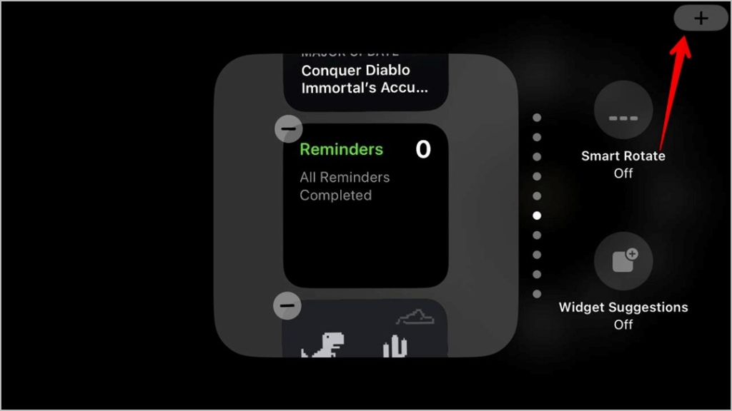 add a widget