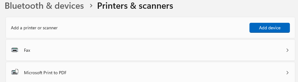 add your printer
