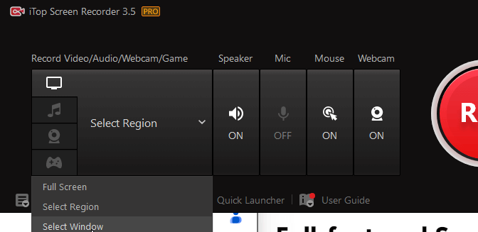 iTop Screen Recorder