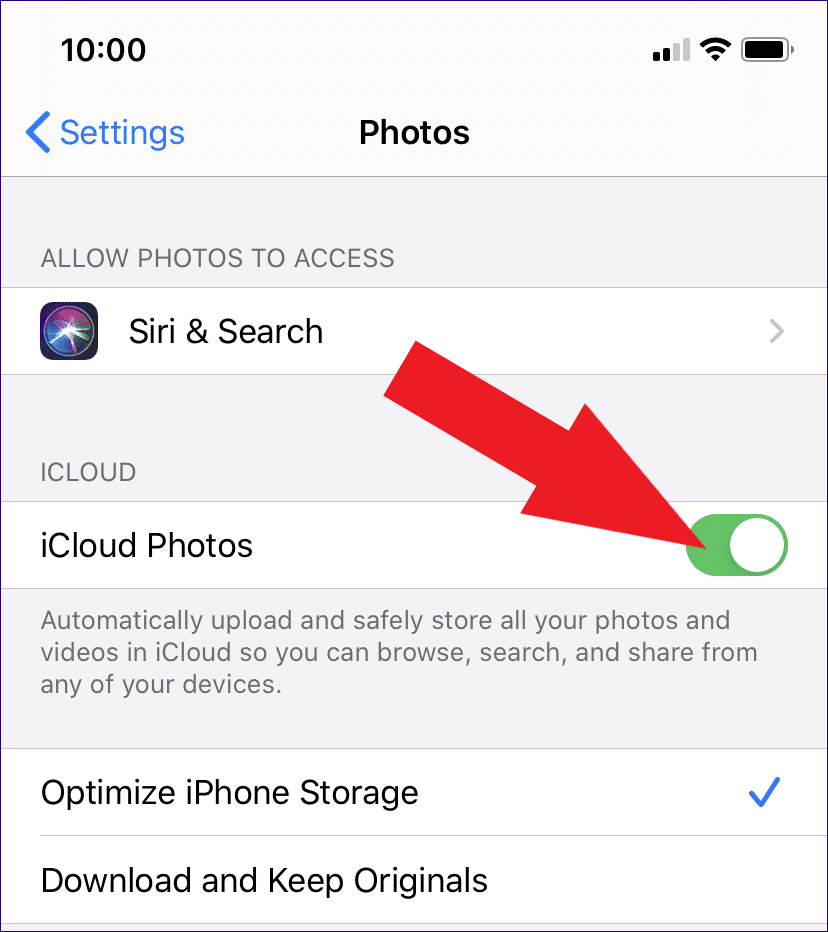 icloud photo issue