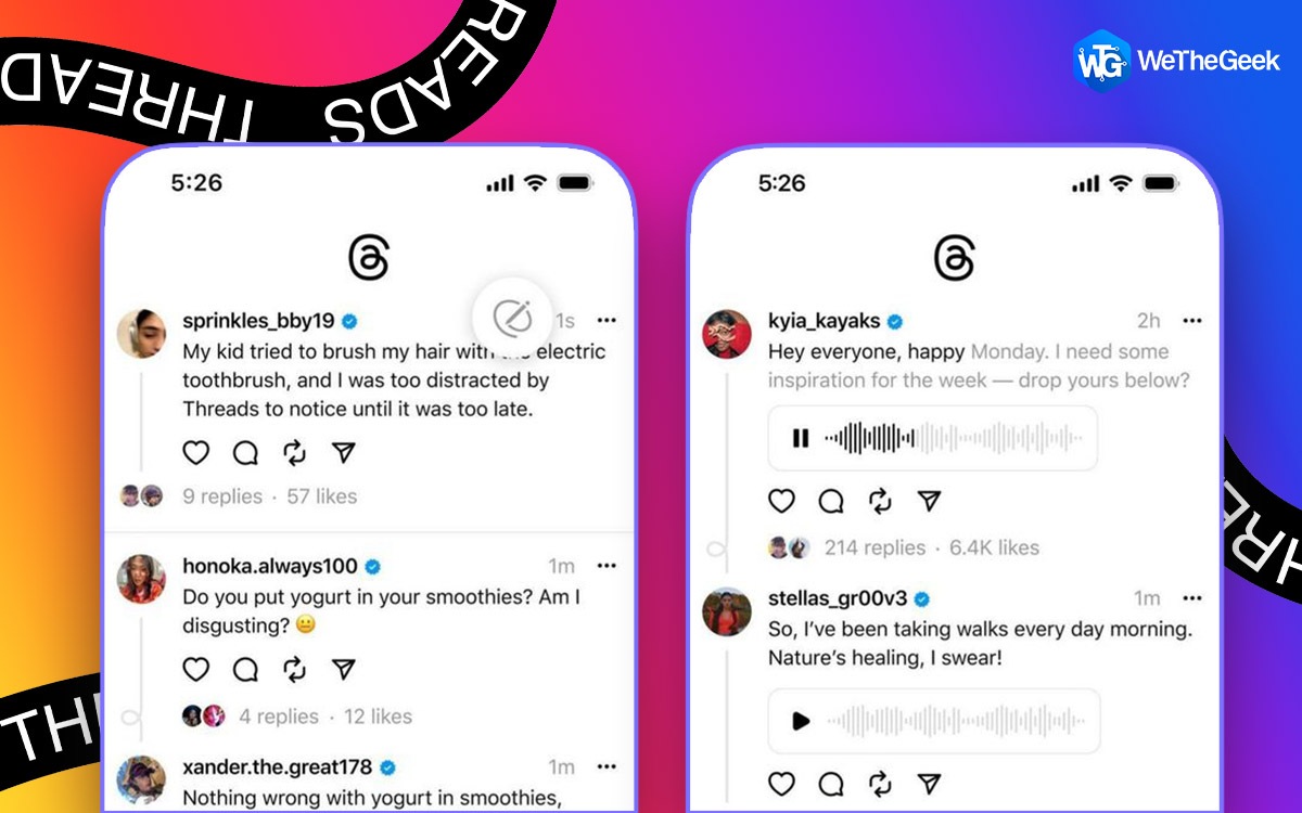 Threads Introduces Edit Button & Voice Notes – No Subscription Needed