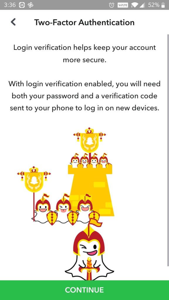 on-screen instructions
